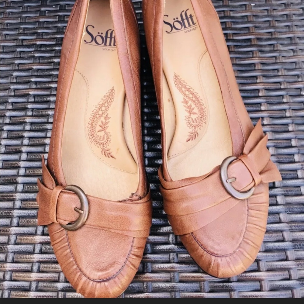 Söfft Seryn Pump Brown Leather Womens